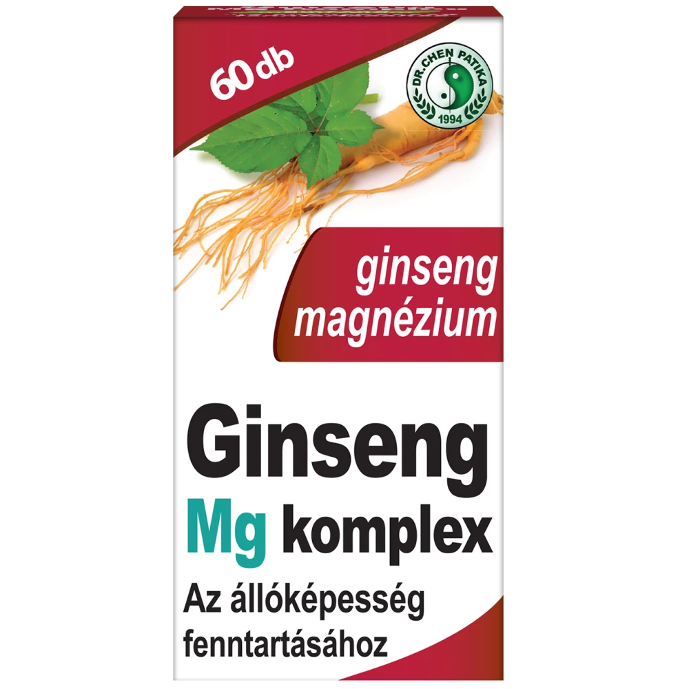 Dr Chen Dr Chen Ginseng Magnesium Komplex Capsule 60 Pcs IPoncomp