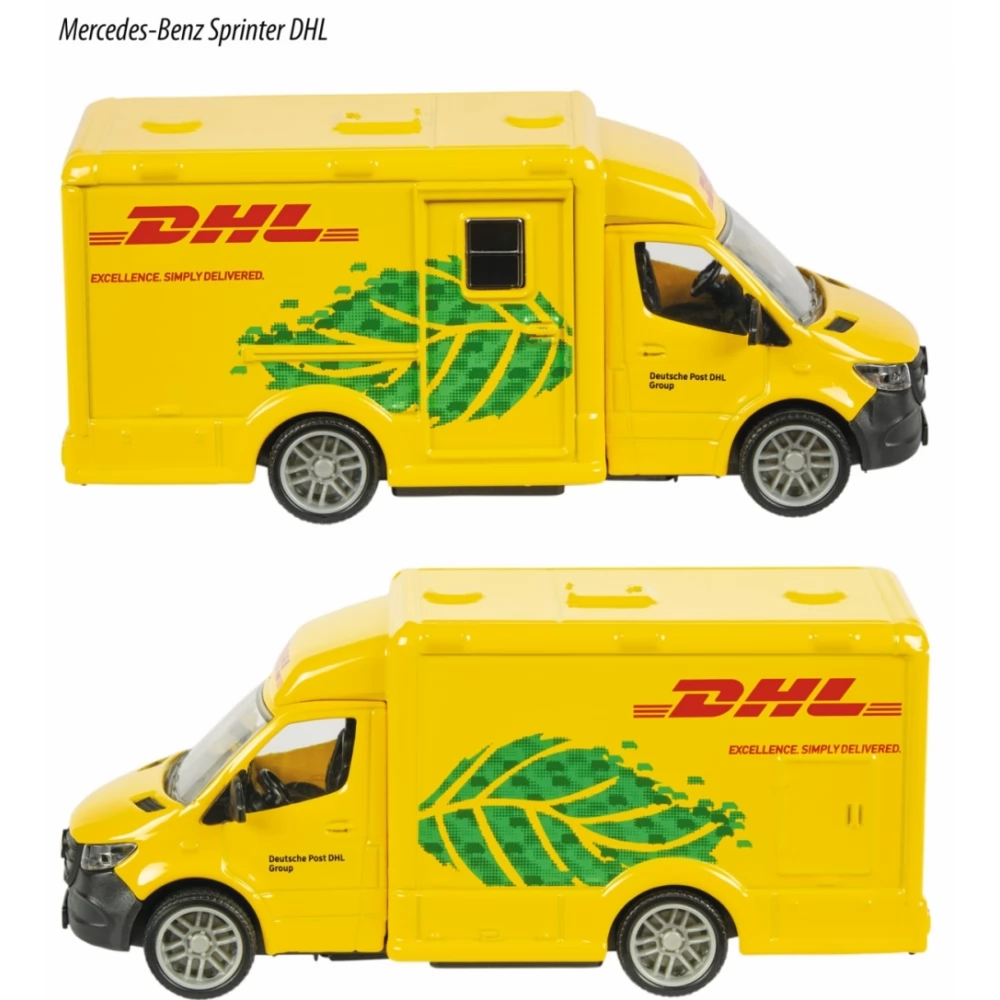 Majorette Mercedes Benz Sprinter Dhl Csomagsz Ll T F Ny S