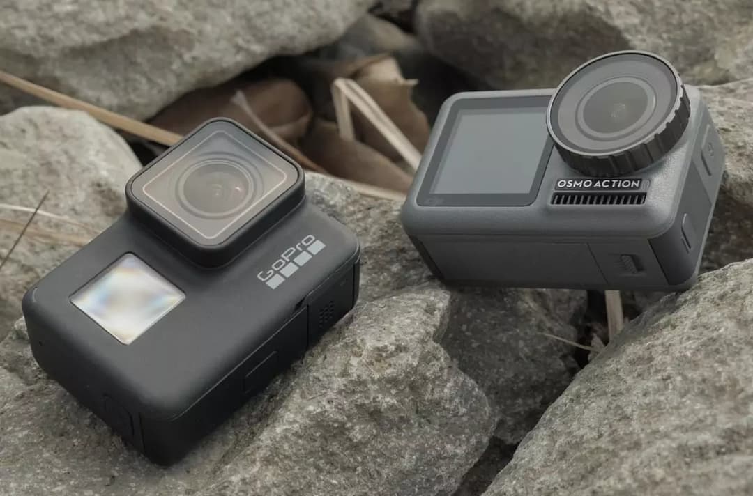 DJI Osmo Action vs GoPro Hero 7 Black– gigászok csatája