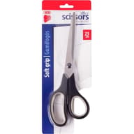 ICO irodai olló gumifogós sh002-03 215 cm fekete