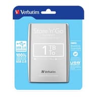 VERBATIM Store n Go 1TB 2.5" USB 3.0 Ezüst 53032