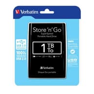VERBATIM Store n Go 1TB 2.5" USB 3.0 Fekete 53018