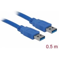 DELOCK USB 3.0 Connector Blue 50cm 83121