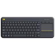 LOGITECH K400 Plus Wireless Touch Mađarski crno