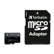 VERBATIM Pro U3 64GB MicroSDXC 45 MB/s 47042