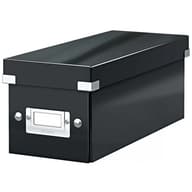 LEITZ Click and Store CD holder box lakkfényű black