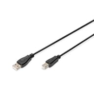 DIGITUS USB Connector Black 1m AK-300102-010-S