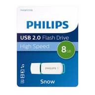 PHILIPS Snow 8GB USB 2.0 White