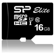 SILICON POWER Elite 16GB MicroSDHC 60 MB/s SP016GBSTHBU1V10SP