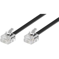GOOBAY RJ-11 Összekötő Fekete 3m 50317