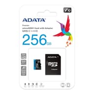 ADATA Premier 256GB MicroSDXC 25 MB/s AUSDX256GUICL10A1-RA1