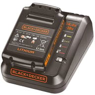 BLACK AND DECKER BDC1A15 18V lithium-ion 1A charger and 1.5Ah rechargeable battery
