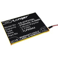 CAMERON SINO Li-Polymer akku 3.7V/2700mAh Alcatel TLP028A2 compatible FEKETE