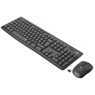 LOGITECH MK295 Silent žica bez miš i tastatura set madžarski namjena - crno