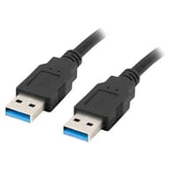 LANBERG USB 3.0 Connector Black 50cm CA-USBA-30CU-0005-BK