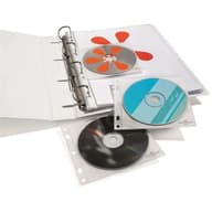DURABLE CD/DVD holder zseb filing 2 pieces