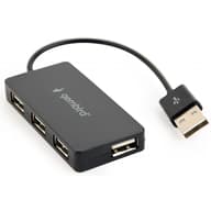 GEMBIRD 4-port USB hub crno