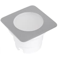 FUMAGALLI CECI 160 SQUARE LED 10W GX53 draussen in den Boden gesenkt Lampe grau