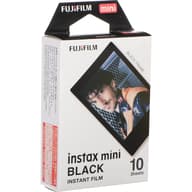 FUJI Instax Mini Film Glossy Fekete keretes instant fotópapír (10 db)