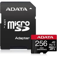 ADATA High Endurance 256GB MicroSDXC 80 MB/s AUSDX256GUI3V30SHA2-RA1