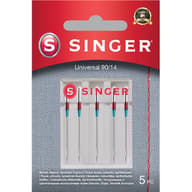SINGER 90/14 5PK Univerzális varrótű szövött szövetekhez 5 db