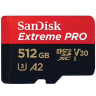 SANDISK Extreme Pro 512GB MicroSDXC 140 MB/s SDSQXCD-512G-GN6MA