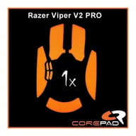 COREPAD Grips For Razer Viper v2 Pro Wireless narandžasto