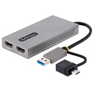 STARTECH USB A/C to 2x HDMI Displays Adapter