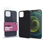 XPRO Matte ultradünn Silizium Hülle iPhone 13 Pro schwarz