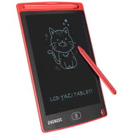 EVEREST EV-DY100 8.5" LCD rajztábla piros