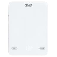 ADLER AD 3177w De bucătărie cântar 10kg USB încărcat alb