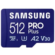 SAMSUNG PRO Plus 512GB MicroSDXC 130 MB/s MB-MD512SB/WW