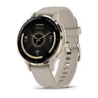 GARMIN Venu 3S francia szürke-krémarany silicone strap