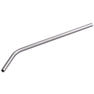 Szívószál egyenes fém 24 cm 6 db