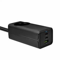 AKYGA AK-CH-21 Hosszabbító 1x USB-A 2x USB-C 1.5m fekete