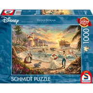 SCHMIDTSPIELE Puzzle játék 1000 darabos Thomas Kinkade A kis hableány - A szerelem ünnepe