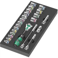 WERA 9721 3/8" 24 delovi set alata + habbetét