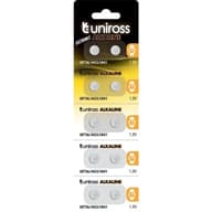 UNIROSS LR41/AG3 1.5V alkáli gombelem (CR) 10db