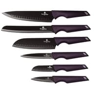 BERLINGER HAUS BH/2597 Purple Eclipse Collection Messerset 6 Party