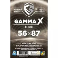 DV GAMES Gamma X - Titan kártyavédő 56x87mm 100 piece