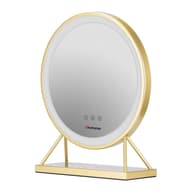Humanas HM04 wheel standing smiktükör white-gold