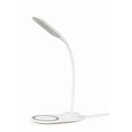 GEMBIRD TA-WPC10-LED-01-MX Tisch- Lampe Draht ohne Ladegerät Weiß