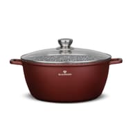 BLAUMANN BL-4082 Cerastone Collection fazék fedővel 7.9L 30cm Bronz