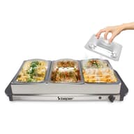 BEPER P101TEM002 Büfétálaló 300W 1.1L/2.4L rostfrei Stahl
