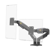 NORTH BAYOU F160 Stolni držač dva monitor 17-27" crno