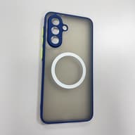 CELLECT Magnetisch Plastik Hülle Samsung Galaxy A56 Blau Grün