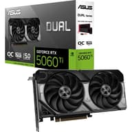 ASUS DUAL-RTX5060TI-O16G Dual OC GeForce RTX 5060 Ti 16GB GDDR7 DLSS4