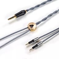 DDHIFI BC150B Simetričan srebrno slušalica kabel 4.4mm Pentaconn sa konektorom 145cm 2.5mm Audio-Technica