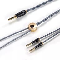 DDHIFI BC150B Simetričan srebrno slušalica kabel 4.4mm Pentaconn sa konektorom 295cm 3.5mm (Extended)
