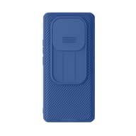 NILLKIN CAMSHIELD PRO Redmi Note 14 Pro Plus 5G Silizium telefonvédő (ütésállóság. kameravédő. csíkos) SÖTÉTKÉK